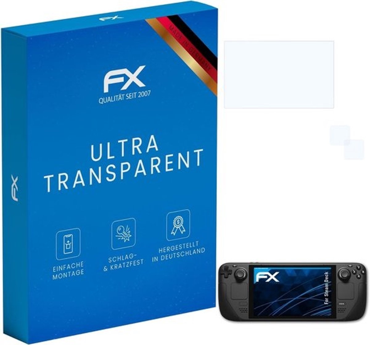 2x Schermfolie voor Steam Deck Bescherming - Krasbestendig en Ultra Helder Display Protector