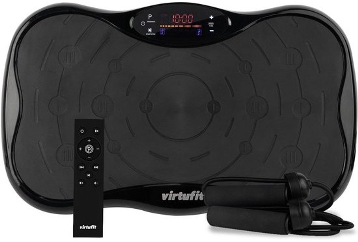 Vibratieplaat voor Thuis - 6 Programma's, 99 Snelheden, Bluetooth Speaker - Full-Body Workout
