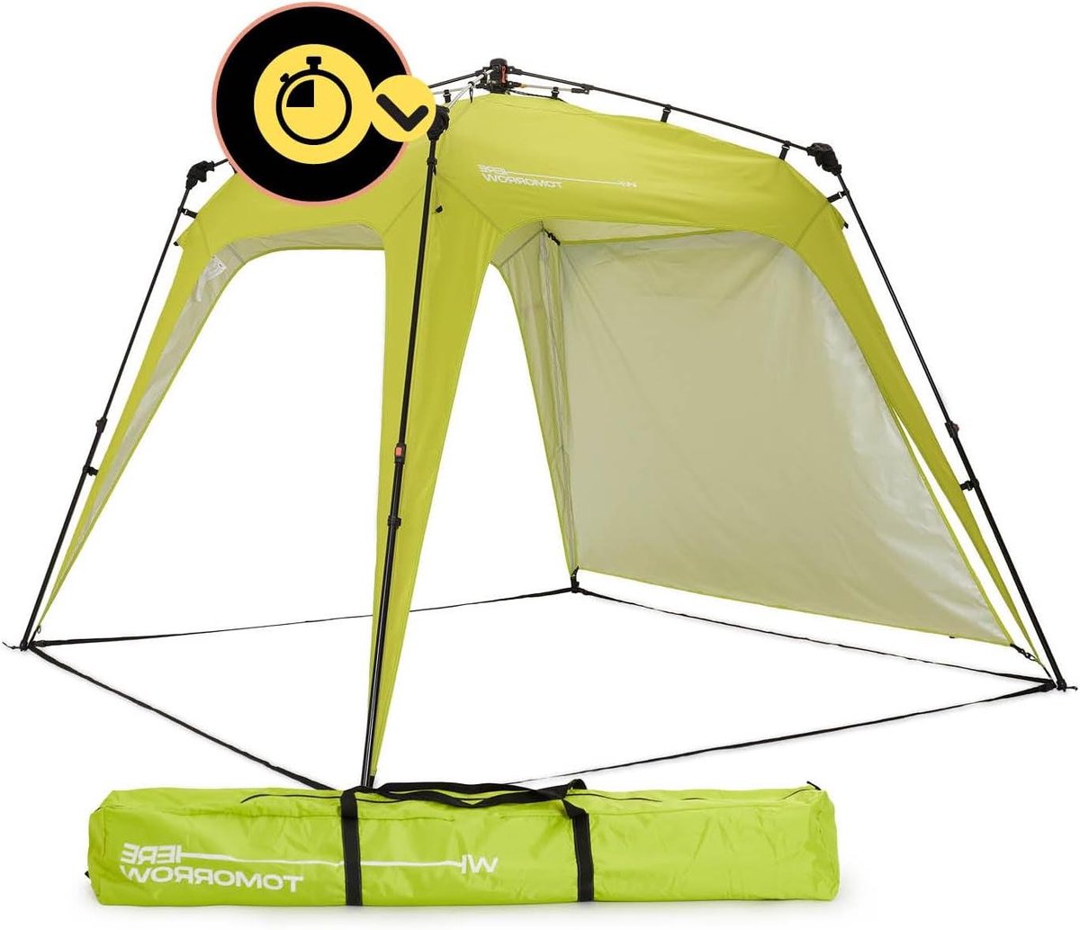 Outdoor Paviljoen - Tuinfeest Tent - Kamperen en Feesten - Snelle Opbouw - 25 x 25 m - Groen