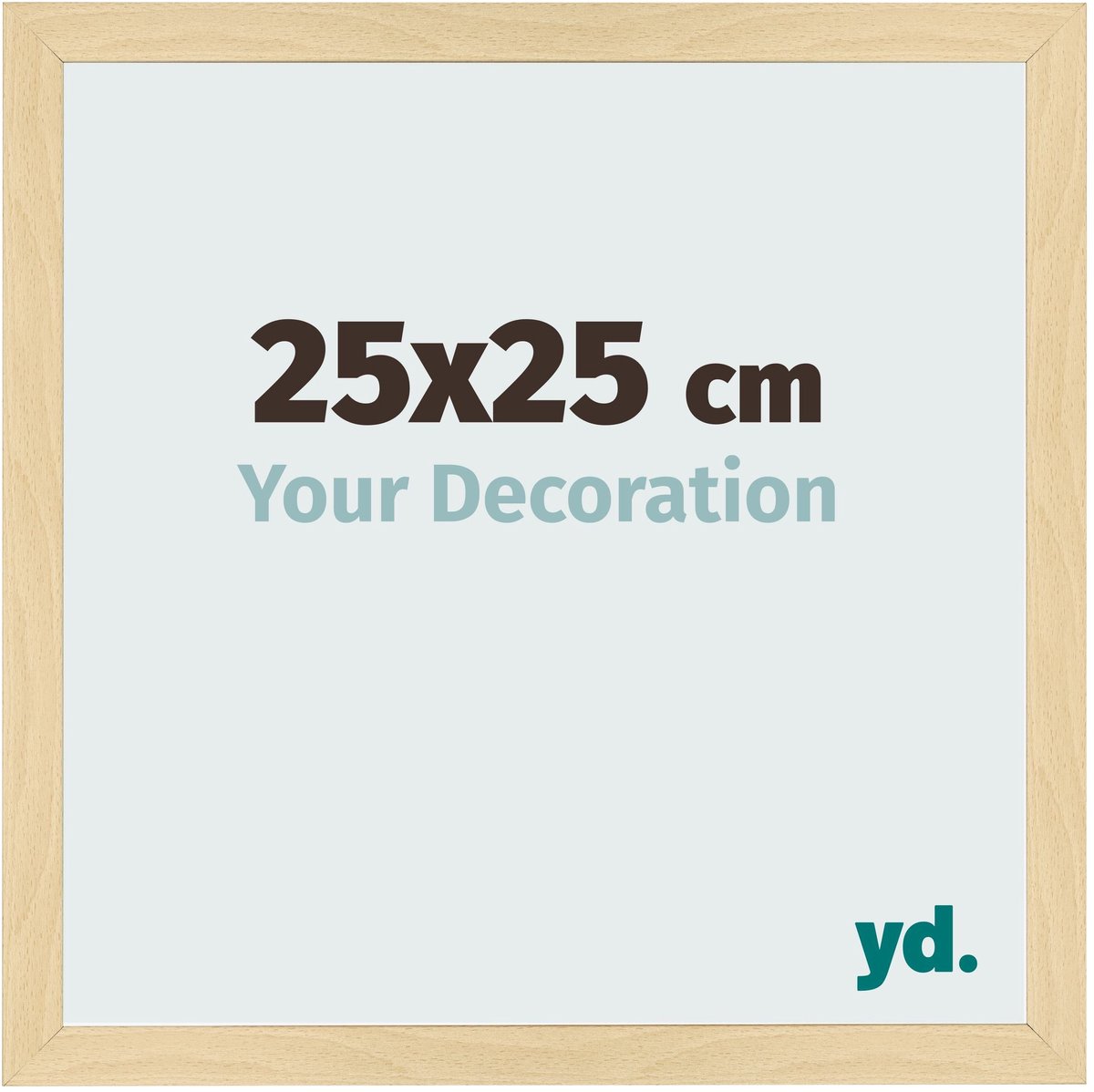 Your Decoration - Fotolijst 25x25 cm - MDF - Beuken Decor - Bologna