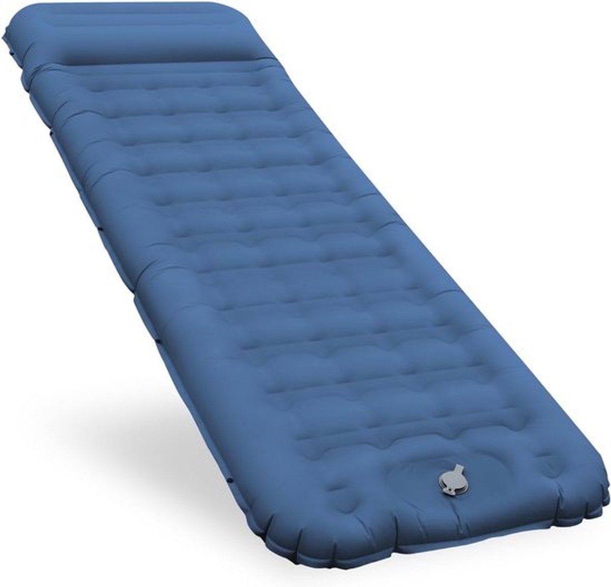 Comfortabele Extra Dikke Opblaasbare Slaapmat voor Camping - Ingebouwde Voetpomp, Compact en Licht