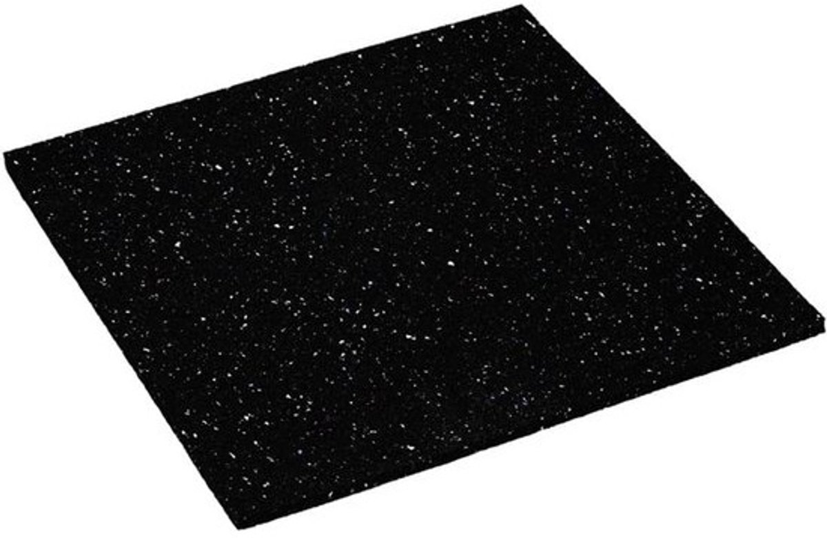 Anti-vibratie- en dempingsmat 60 x 60 cm - 10 mm - Geluidsdemping en bescherming