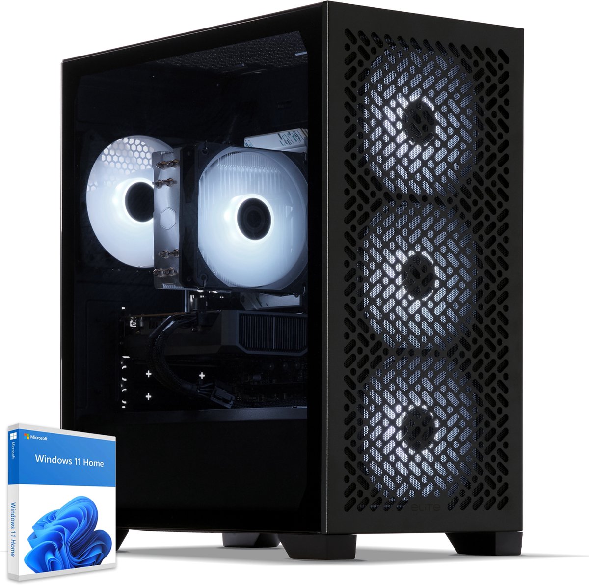 Sedatech Advanced Gaming PC Tower ATX • AMD Ryzen 5 5500 6x 3.6GHz • Geforce RTX5060Ti • 16Gb RAM • 1Tb SSD M.2 • WiFi, USB C • Windows 11 • Desktop computer