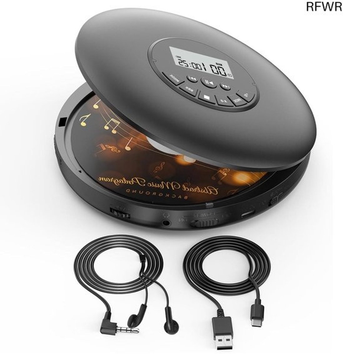 Discman CD Speler - Walkman - Bluetooth - Muziek
