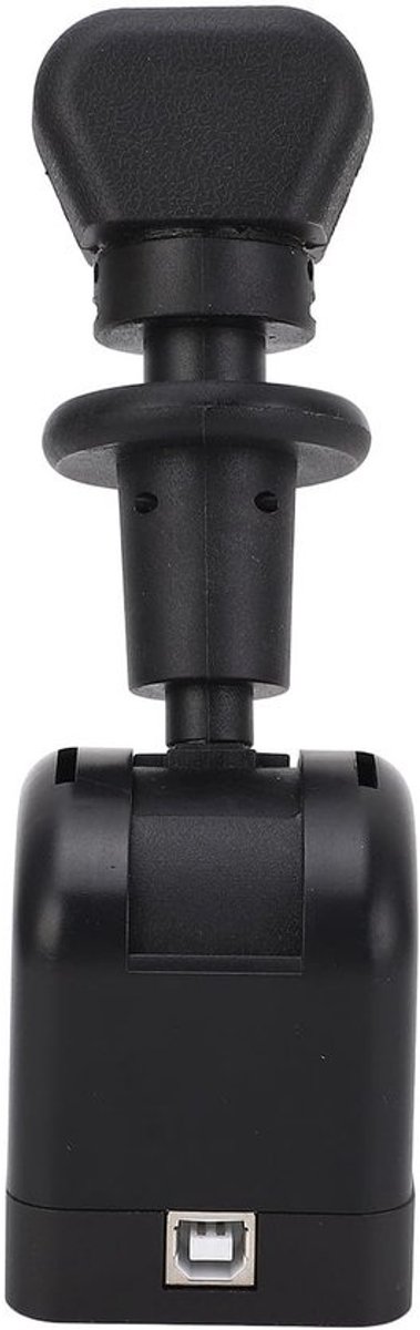 ANGGREK PC USB-handrem, Metal Racing-handrem voor G27 G29 G923, Simuleert Echte Vrachtwagenervaring, Veilige Parkeerrem, Ideaal voor Racegames