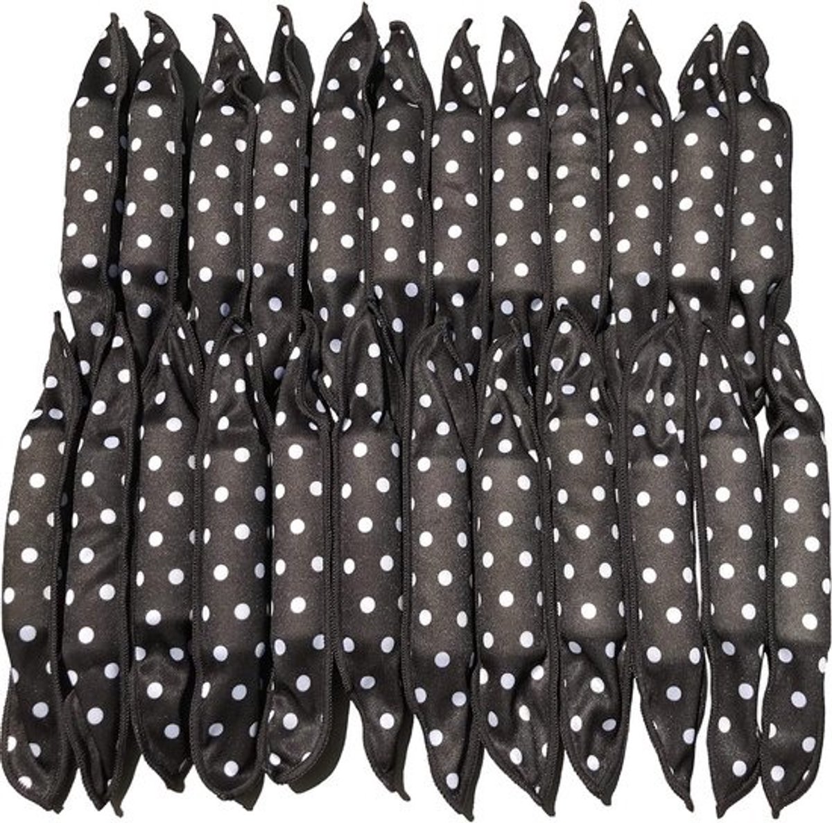 Haarrollers Slaap - Zachte rollers - Krullen Maken - Zonder Hitte - 40 Stuks - Zwart