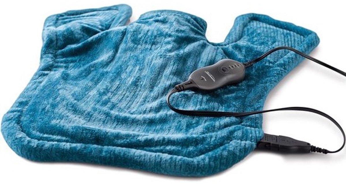 Verwarmingsdeken XL voor Nek en Schouders - Comfortabele Warmtetherapie