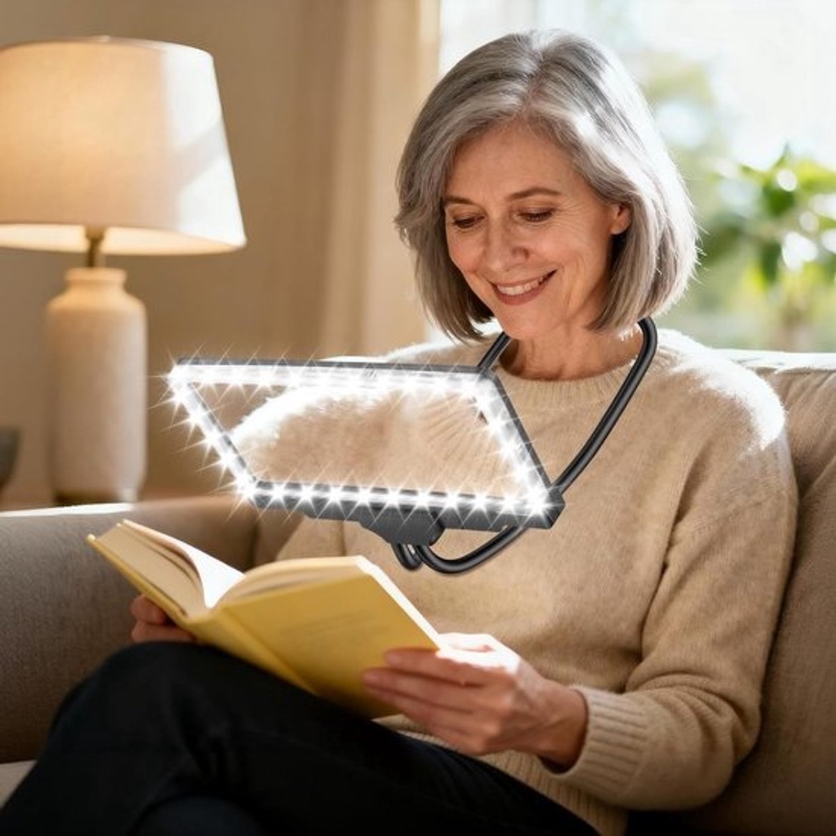 Vergrootglas met Licht voor Lezen en Hobby's - 10x Vergroting