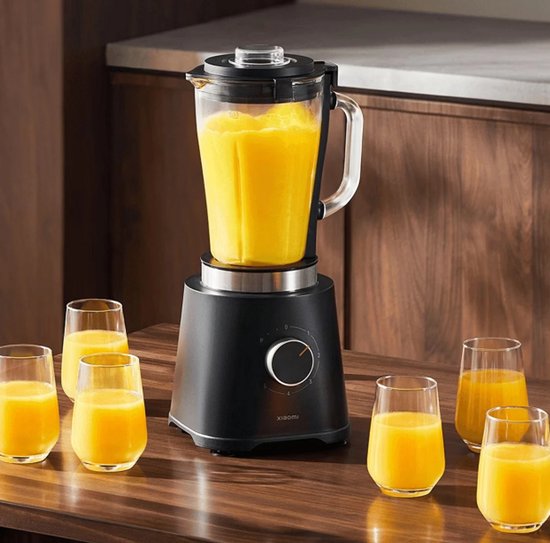 Blender 1,75L - Krachtige Smoothie Blender - 6 Snelheden - Voor Smoothies, Shakes, Soepen en Sauzen - Zwart van Blender — afbeelding 2