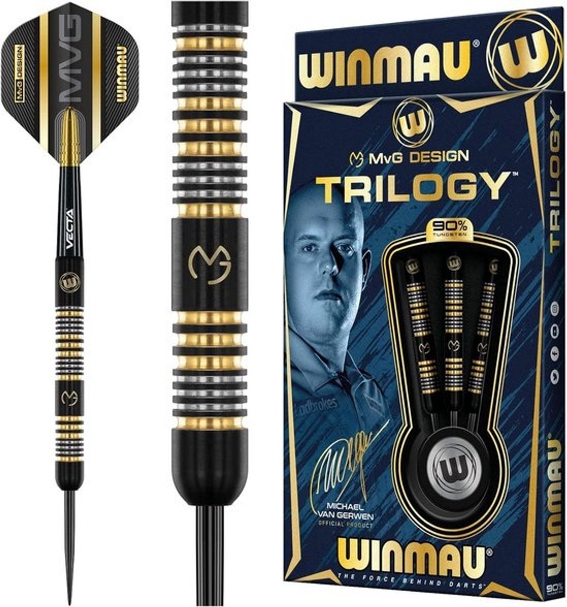 Professionele Steeltip Tungsten Darts Set 24 Gram met Flights en Stems