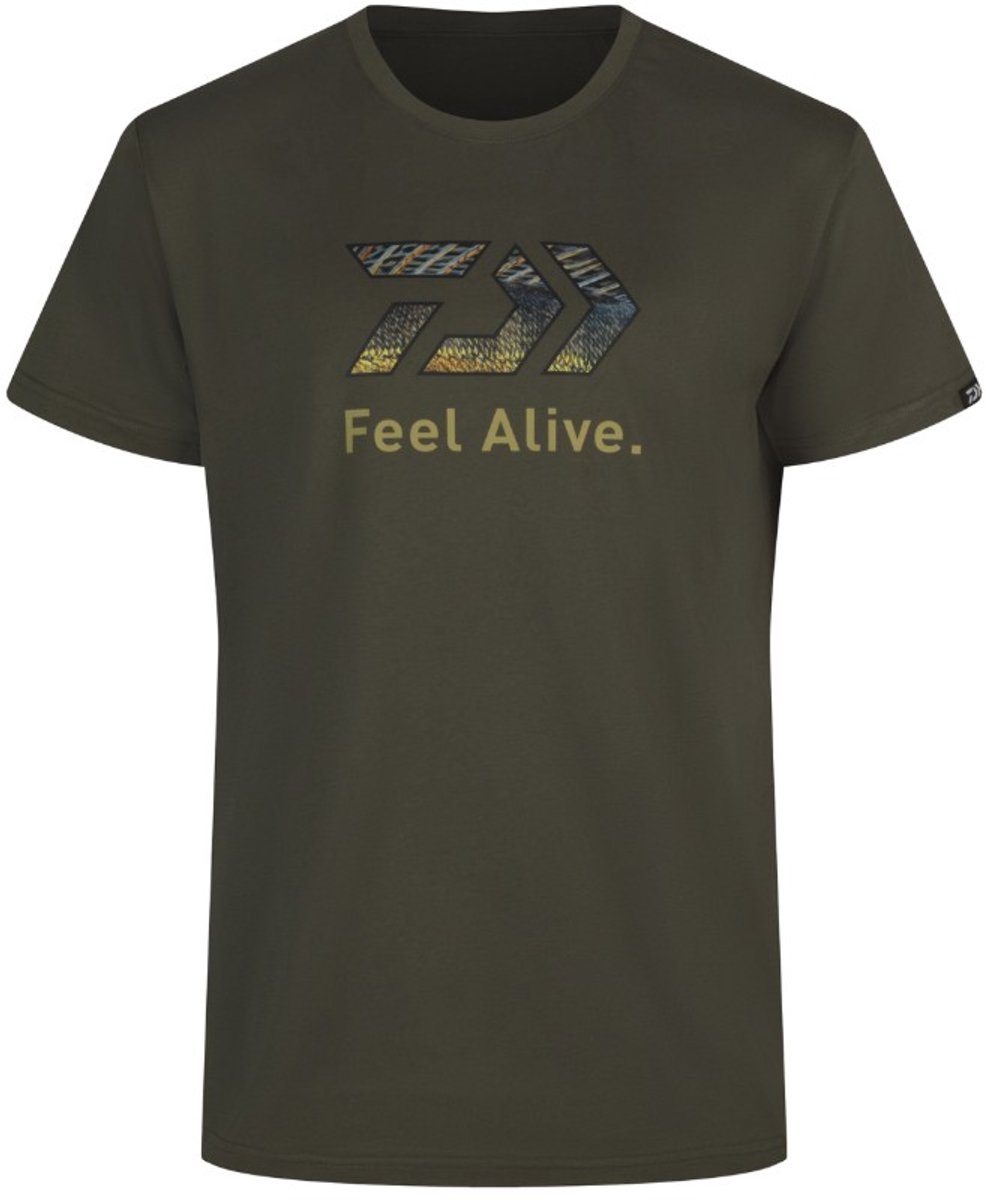 Daiwa D-Vec T-Shirt Zander Vis Shirt Multicolor