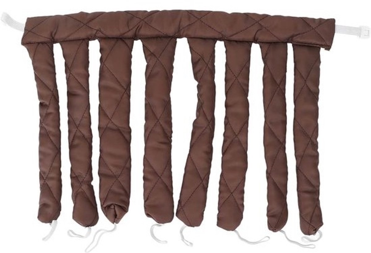 Haar Kruller - Krul Lint - Slapen Krullen - Zonder Hitte - 41 cm Lengte - Bruin
