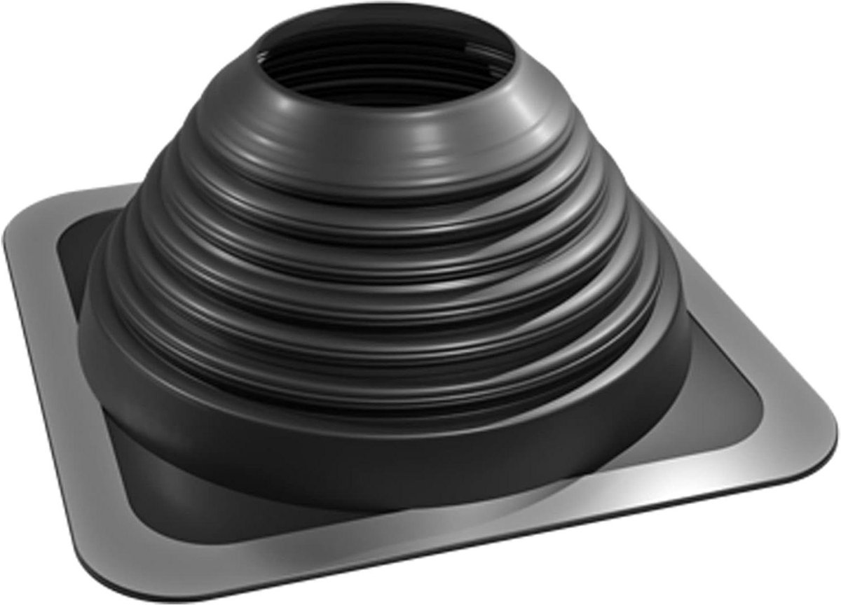 Dakdoorvoer EPDM - Flexibele dakmanchet - Lekvrije dakafdichting - Universele pasvorm - 150-280 mm - Zwart