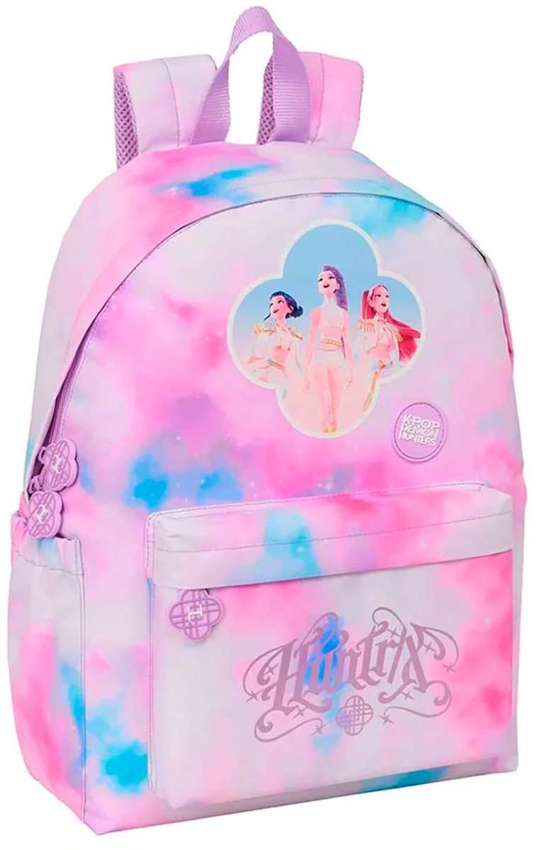 Kpop Demon Hunters Huntrix Rugzak Meisjes – Schoolrugzak met Laptopvak Roze