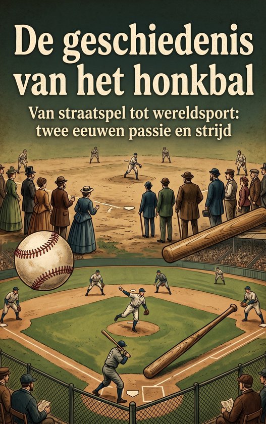 De geschiedenis van het honkbal - cover