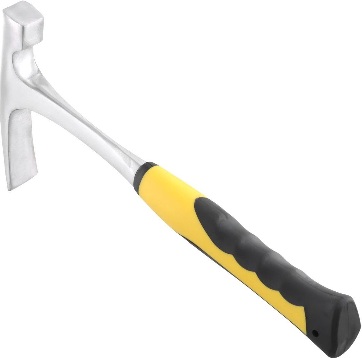 Dailygoods- Hamer - 32 oz Platte Kop - Geologische Hamer - Koolstofstaal - Voor Mijnbouw/Prospectie - Duurzaam en Schokbestendig - Steenhouwer