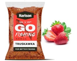 Harison Karper Voer Aardbei 1kg – Method Feeder Grondvoer voor Karper, Brasem en Witvis