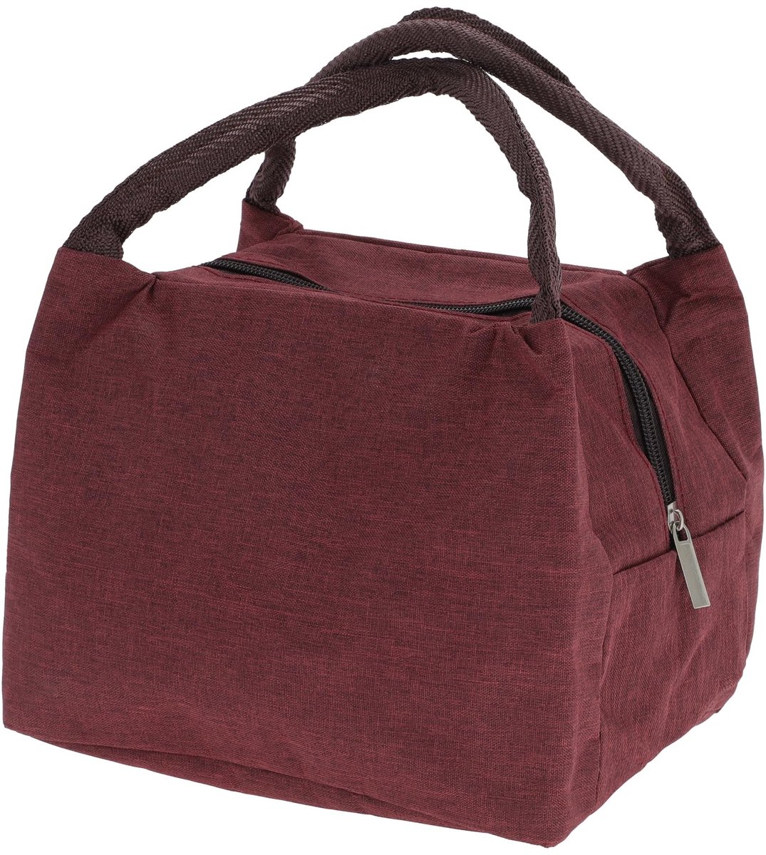 Solidchoice- Lunchtas Herbruikbaar - Opvouwbaar - Lekvrij - Koeltas - Werk - 22,5 x 16 x 18 cm - Robuuste Oxford-stof