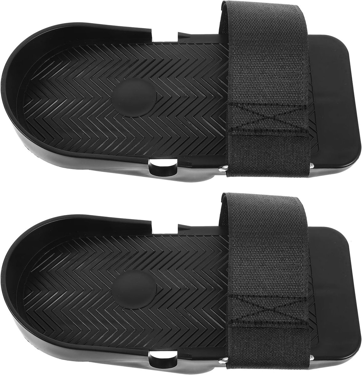 Roeimachine Voetpedalen - Hometrainer Platte Pedalen - Thuis Sporten - Gereduceerde Gewrichtsimpact - 23.5x10.5cm - Meerkleurig