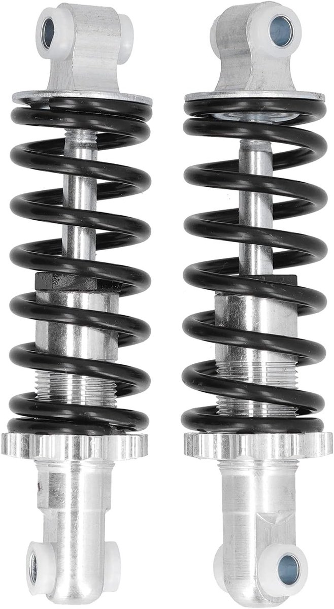 1 Paar Mountainbike Schokdempers van Aluminium, 150mm Lochafstand, 1600LBS, Achtervering, Voor MTB en Mini Motorfiets, Versterkte Schokabsorber en Demper