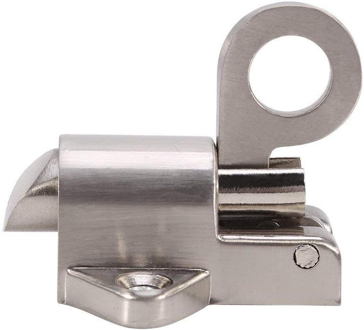 Veilige Latch Lock met Veer en Trekring voor Deuren, Ramen en Schuifpoorten in Huis en Tuin