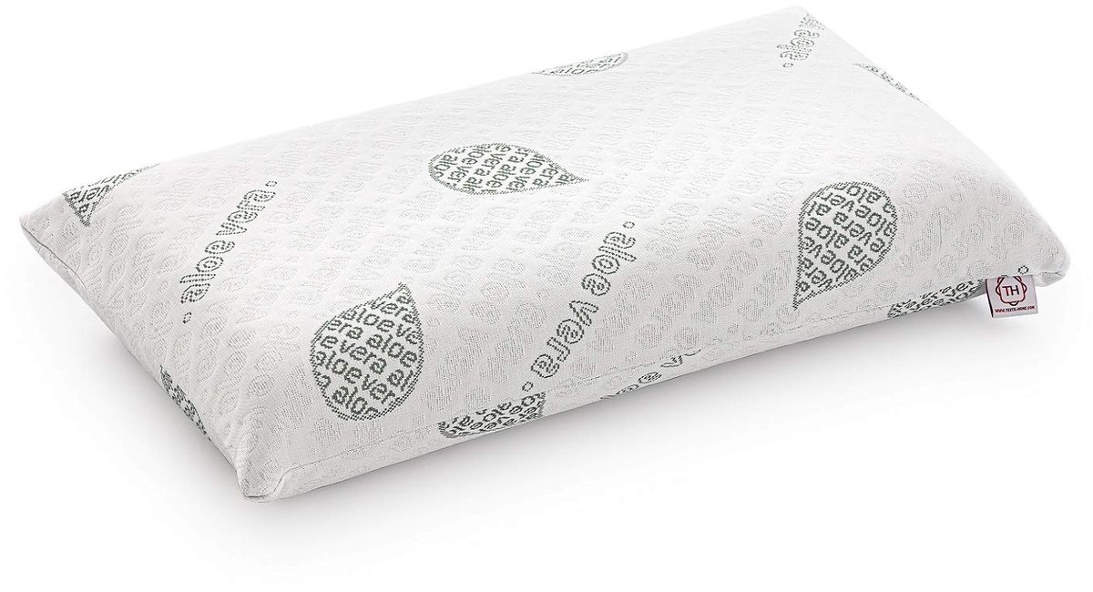 Dailygoods- Hoofdkussen Ergonomisch - Traagschuim 70x36x12 cm - Neksteun Kussen - Ademend - Anti-allergisch - OEKO-TEX® Gecertificeerd - Neksteunkussen