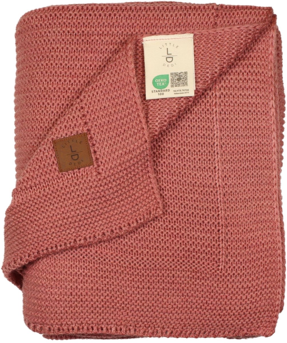 Dailygoods- Gebreide Deken 80 x 100 cm - Zachte Babydeken - Ademend - Oeko-Tex Gecertificeerd - Perfect voor Pasgeborenen - Luxe Acryl
