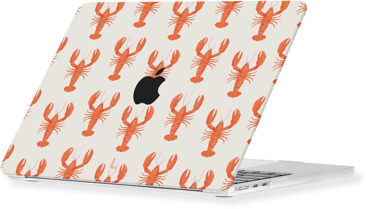 Lunso Geschikt voor MacBook Air 13 inch (2022-2026) cover hoes - case - Catch of the Day