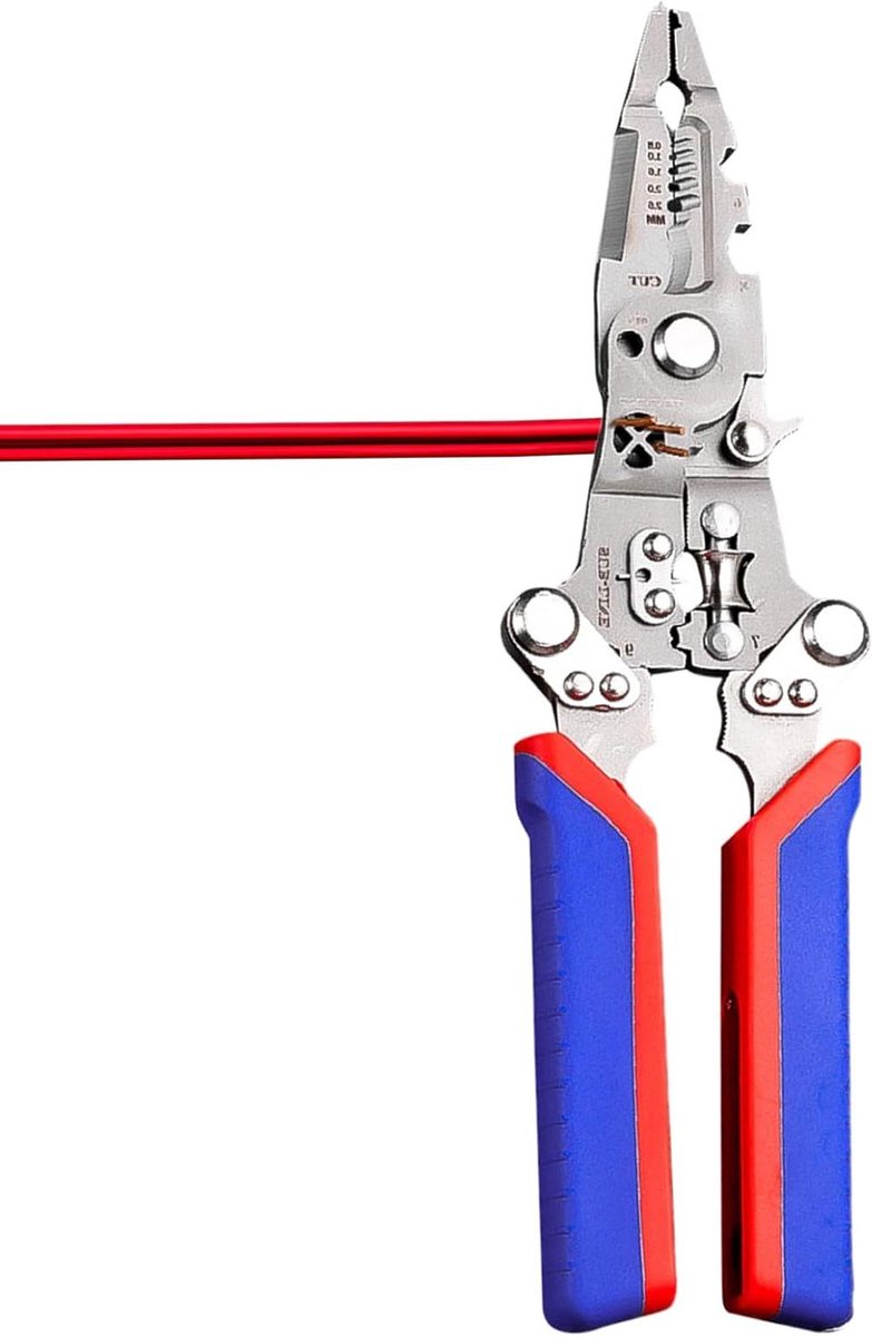Aderafstrippers - Kabelknippers - Elektrisch Werk - Ergonomische Handvatten - 213 cm - Zwart
