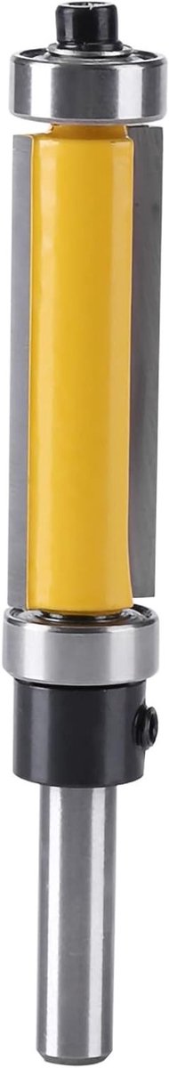 Rechthoekige Frees met Onder- en Bovenlager voor Houtbewerking - 1-1/2" Hoog, 1/4" Snijgereedschap voor Precisie en Afwerking
