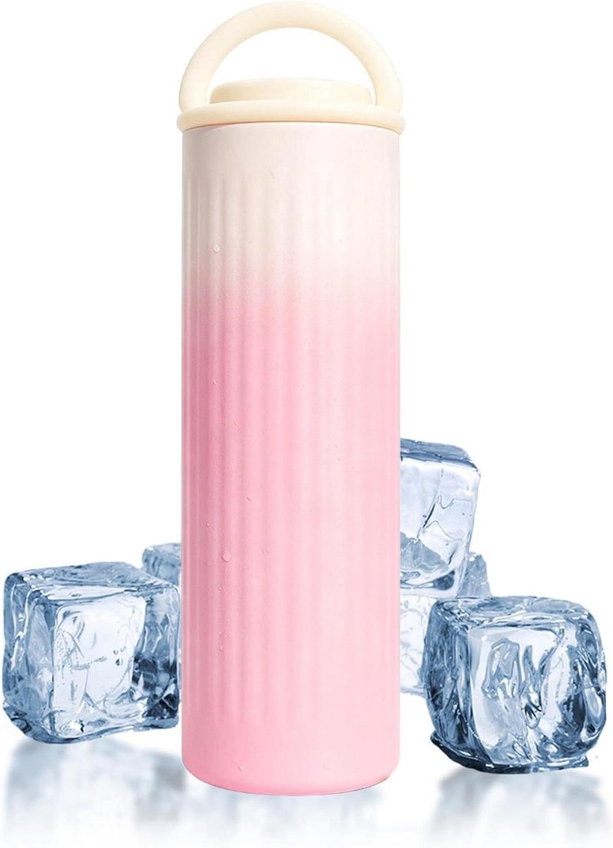 Herbruikbare Koelelementen - IJsblokjes - Buitenactiviteiten - Lekvrij Ontwerp - 120 ml - Roze