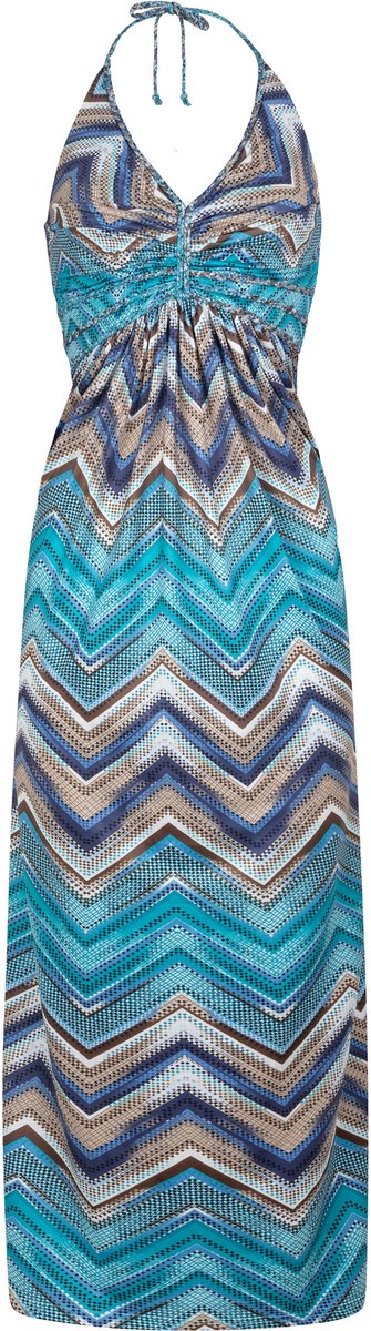 Chic by Lirette - Halter jurk Myzithres-IJsblauw-M
