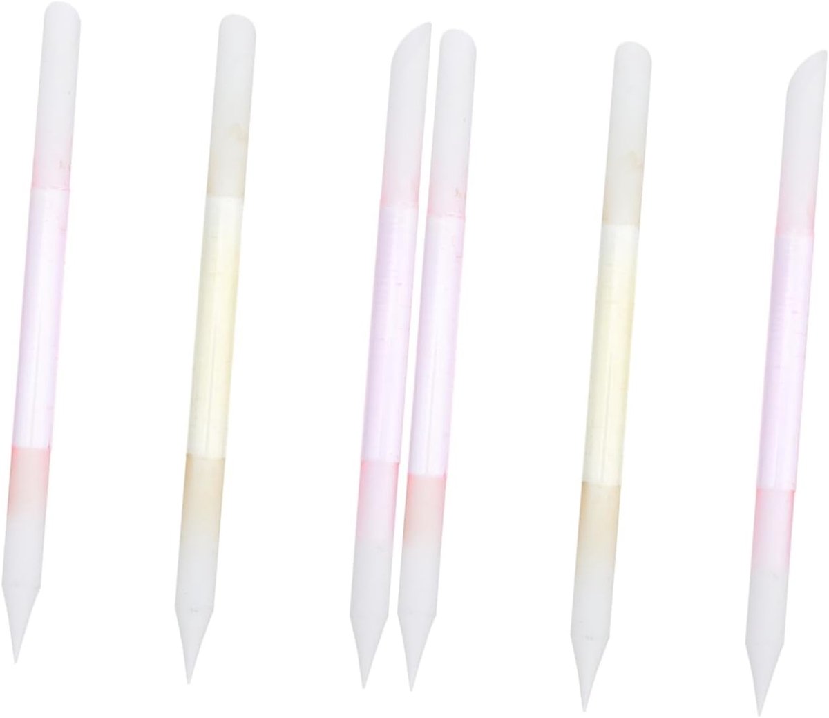 Nagelvijlen Set - Glasvijlen Buffer - Nagels Polijsten - Dubbelzijdig Ontwerp - 6 Stuks - Willekeurig