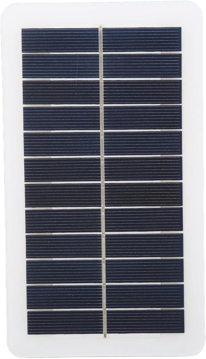 Mini Zonnepaneel - Draagbare Lader - Energie Opwekken - Waterdicht Ontwerp - 5V 2W - Zwart