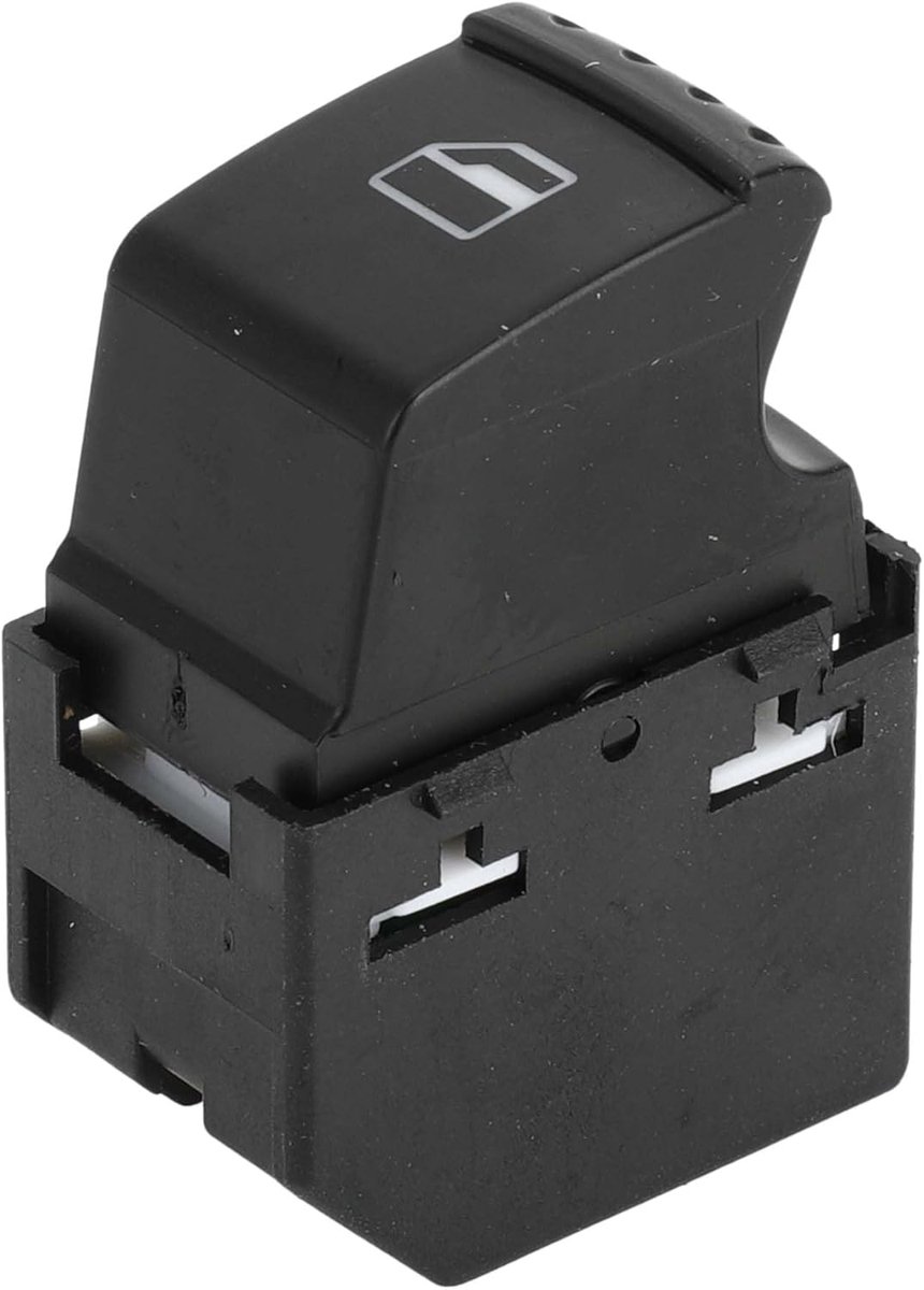Raambedieningsschakelaar - Schakelaar Raam - Auto Ramen - Directe Vervanging - 4 Pins - Zwart