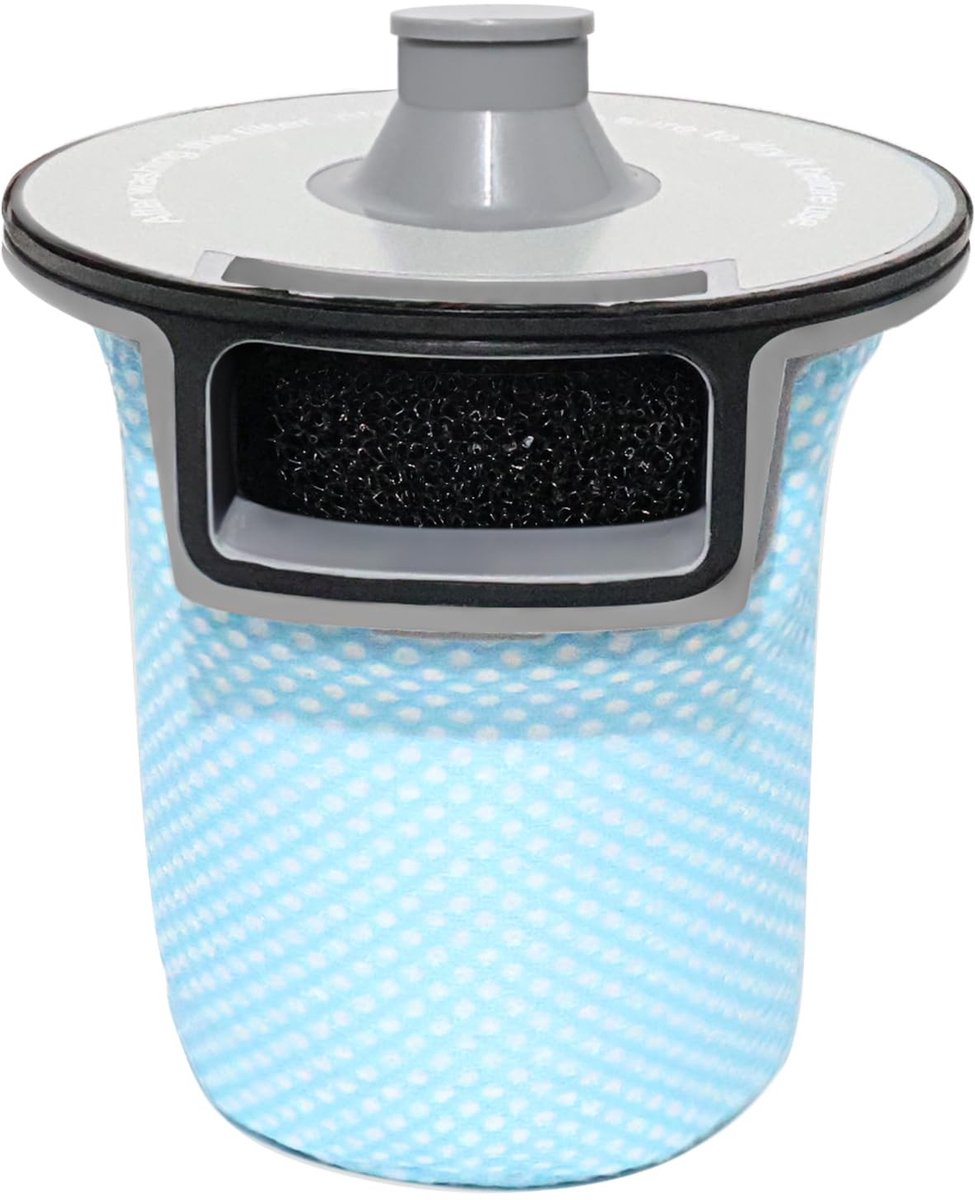Dailygoods- Stofverzamelfilter Meerlaagse Filtering - Voorfilter - HEPA-filter - Compatibel met Roborock S7/S7+/S7 MaxV Plus/S7 Maxv Ultra/T7S/T7S Plus - Filteraccessoires - Effectieve Vangst van Fijnstof en Bacteriën - Stofzuigerfilter