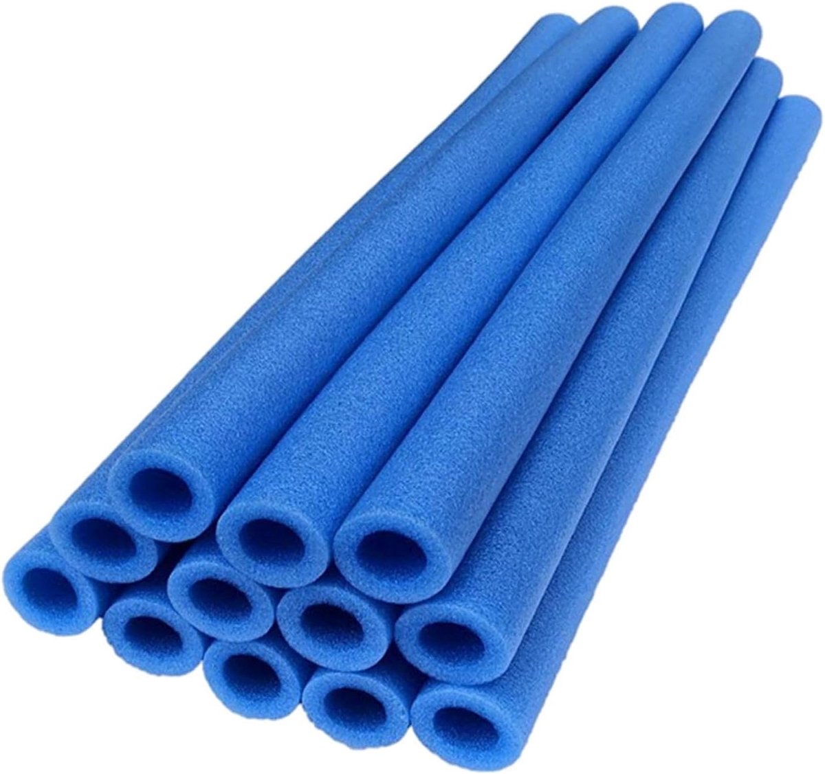 Trampoline Paalhoezen - Veiligheidspads - Trampoline Veiligheid - Waterdicht UV-bestendig - 12 stuks - Blauw
