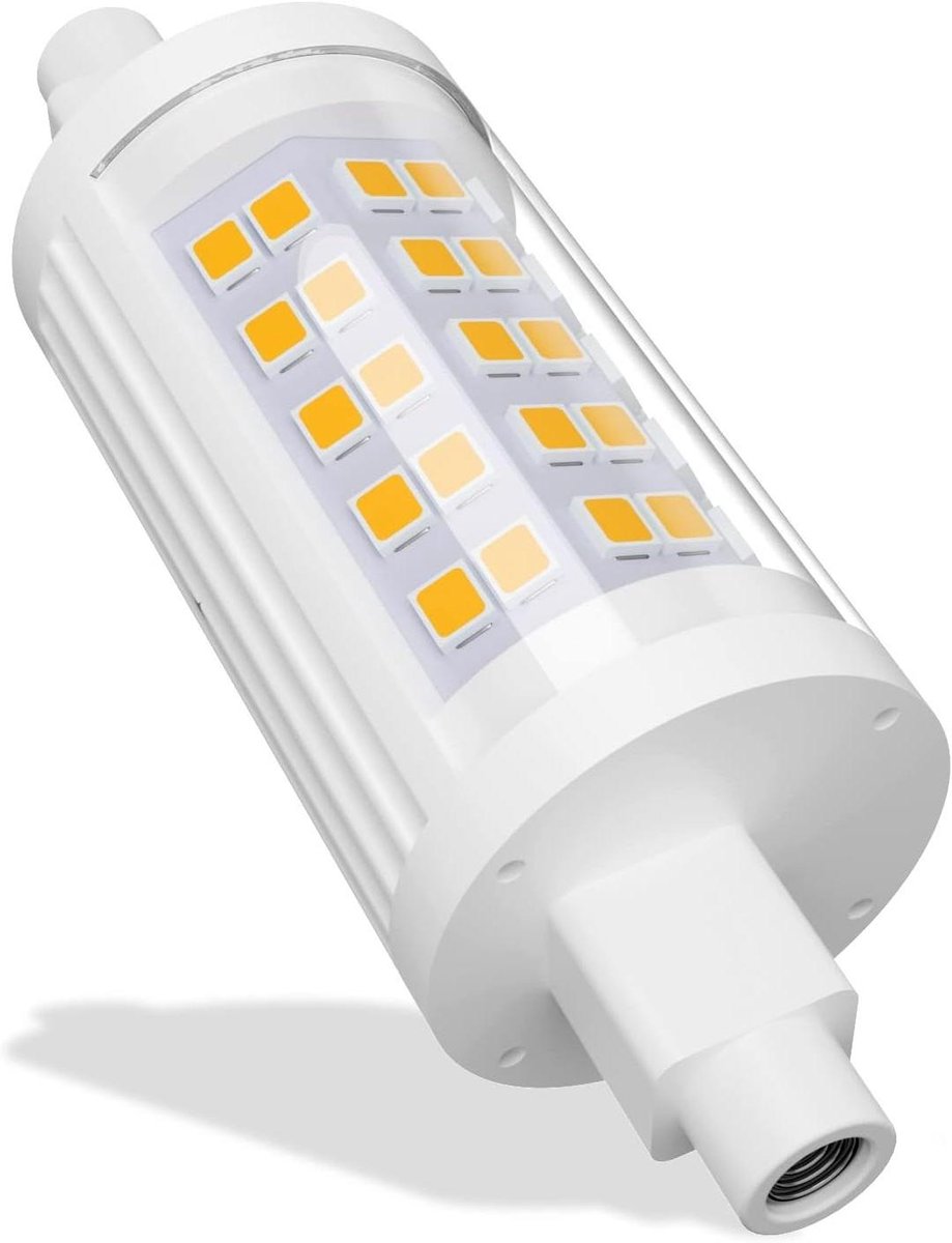 R7S LED Lamp - Halogeen Vervanger - Werkplaats Verlichting - Energiezuinig - 78mm 10W - Warm Wit
