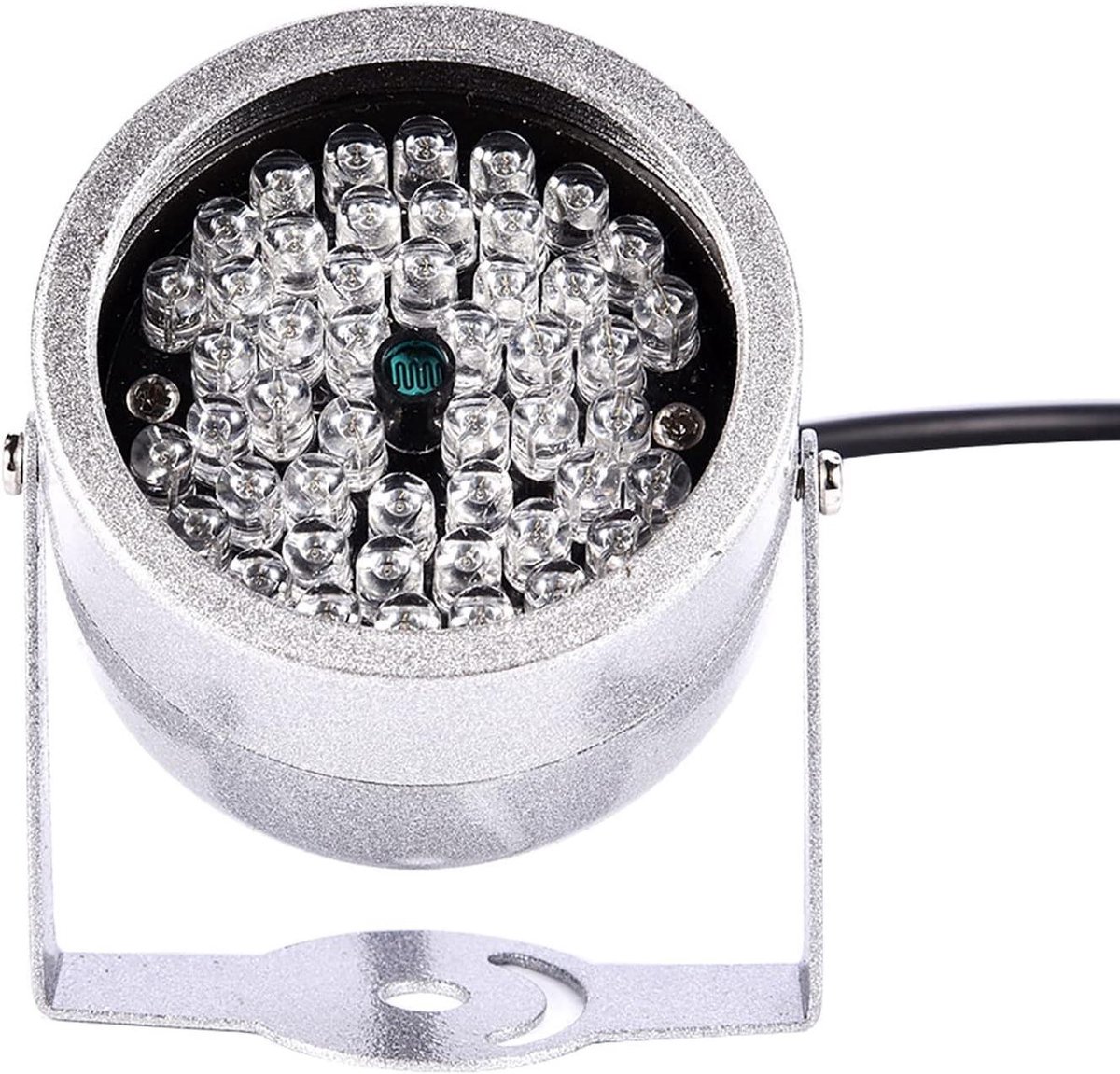 IR Lamp - Nachtzicht Verlichting - Beveiliging Camera - 48 LED's - 13x8x7 cm - Zwart