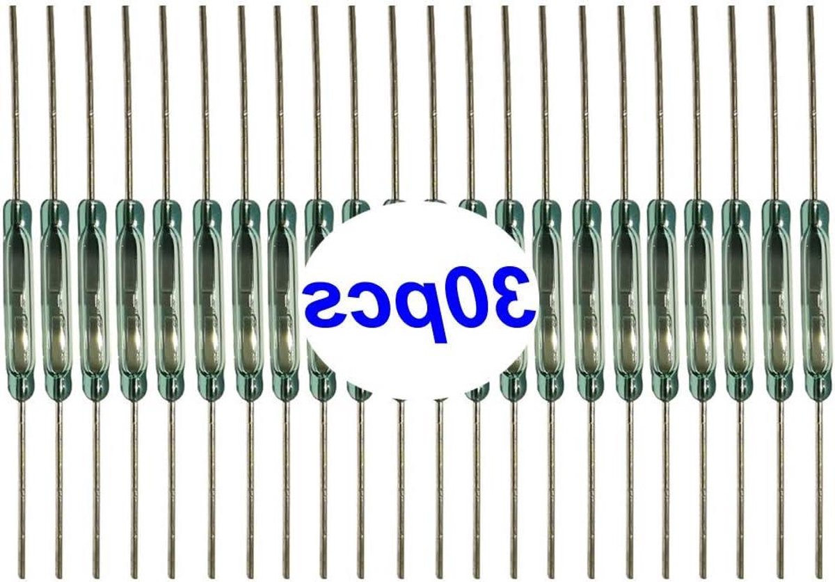 Schakelaar - Magneet contact - Circuits schakelen - Miniatuur ontwerp - 30 stuks - Transparant
