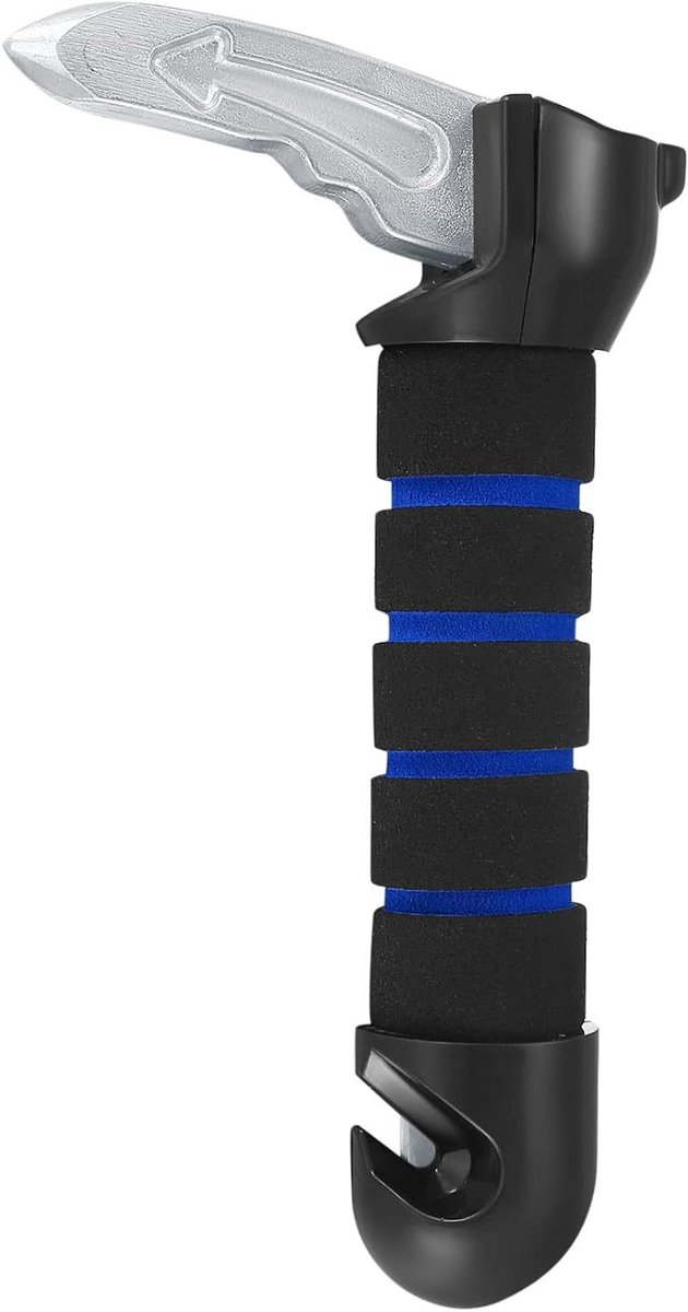 Instaphulp Auto - Mobiliteitshulp Steungreep - Veilig In- Uitstappen - Lichtgewicht Duurzaam - 21 cm Lengte - Blauw