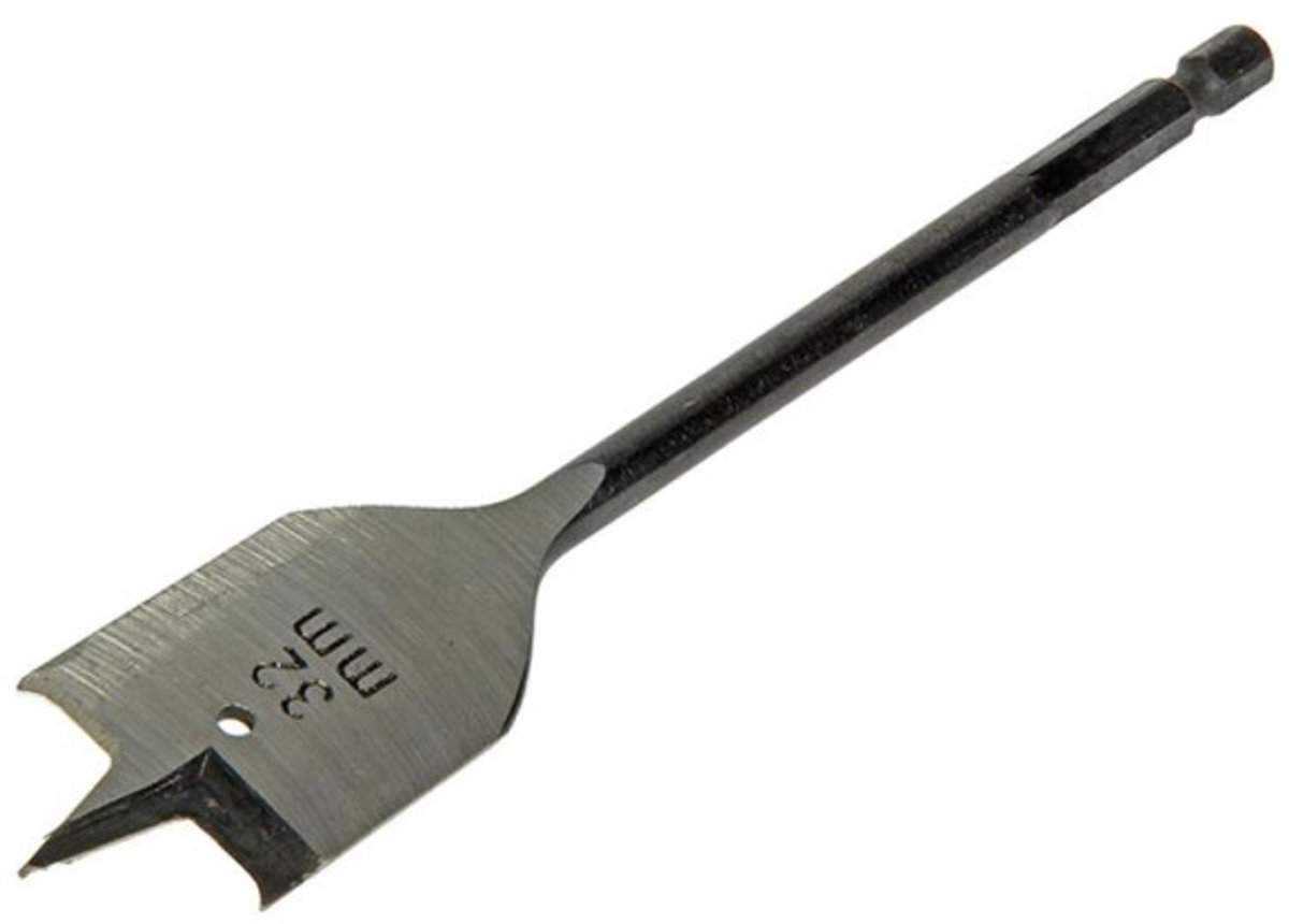 Platte Houtboor Mack 32mm