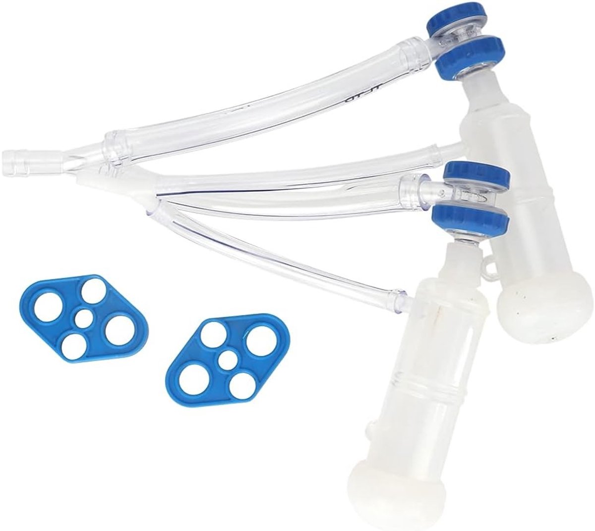 Complete Milker Claw Kit voor Geiten en Schapen met Melkbekers en Melkverzamelaar - Vervangingsonderdelen voor Melkmachines