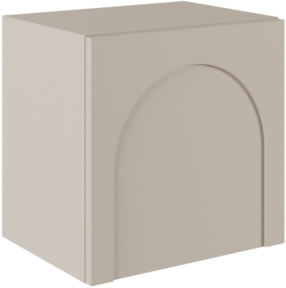 Selsey Arkadia – Nachtkastje en booguitsparing, cachemgrijs, 50 cm Kasjmier grijs