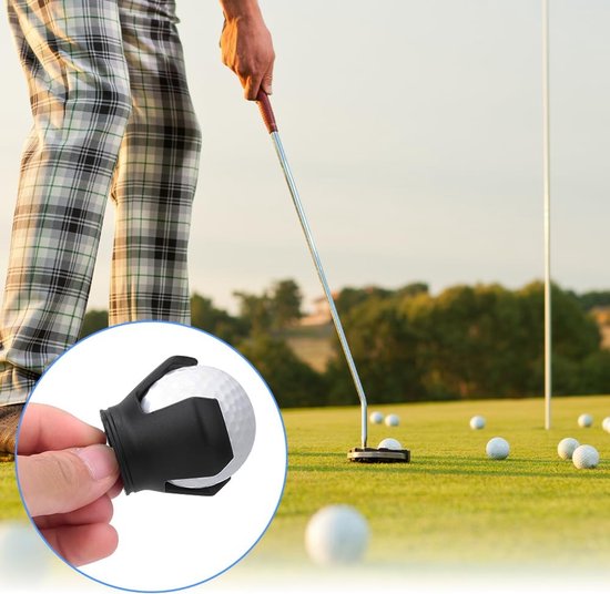 Golfbal Retriever - Bal Vanger - Golf Bal Pakken - Drie Klauwen Ontwerp - 3 Stuks - Zwart — afbeelding 4