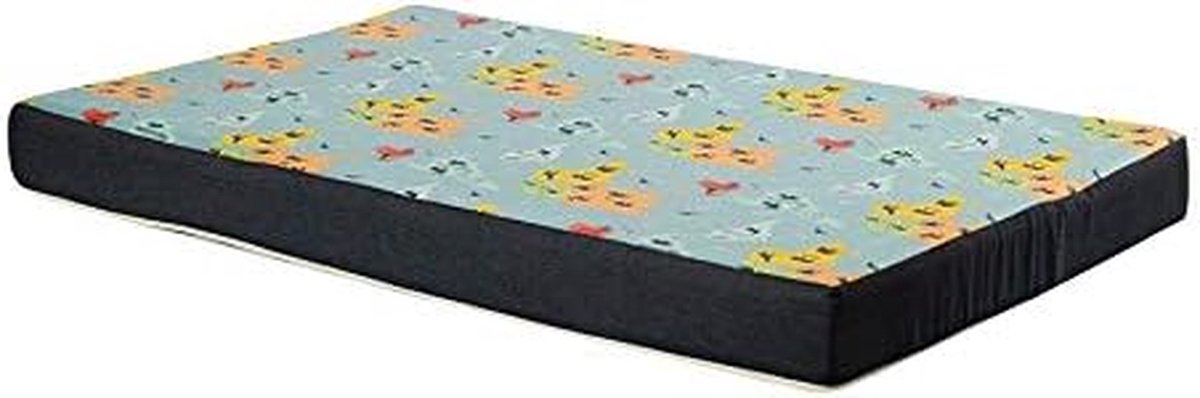Hondenbed - Hondenmand - Rustig Slapen - Traagschuim Vulling - 120 x 75 cm - Kleurrijk Patroon