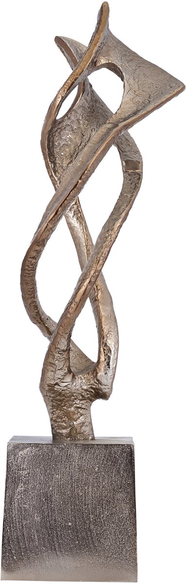 PTMD Qasra Antique Champagne Casted Alu Statue L
