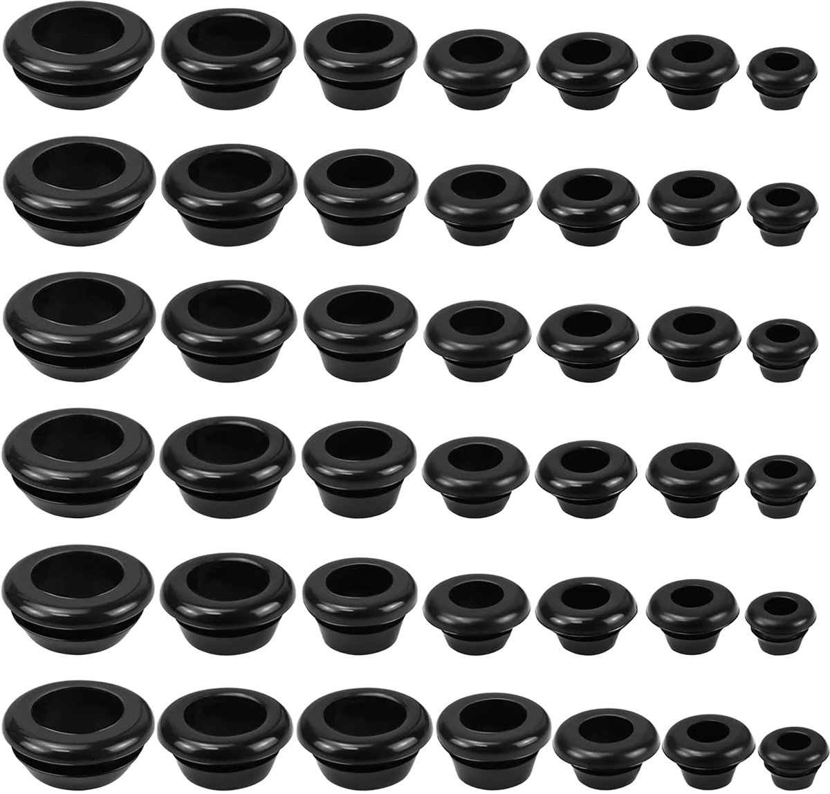 Kabeldoorvoer Rubber Waterdichte Kabeltule 10 Maten (3/4/5/6/7/8/10/12/14/16mm)