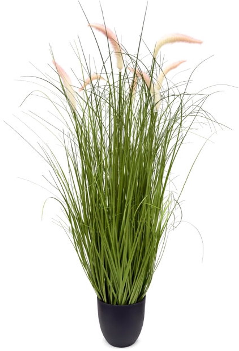 Pluimgras wit H 92 cm kunstplant Oosterik Home