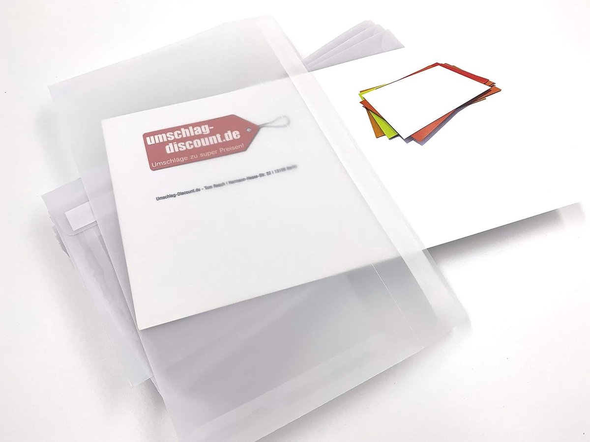 Thijox - Transparante Enveloppen van Pergamijnpapier 220x110mm - 100 Stuks Zelfklevend voor Waardebonnen, Uitnodigingen en Infoschrijvingen - Ideaal v